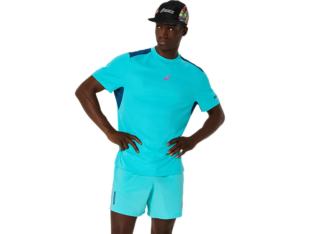 T-Shirt Padel Court SS - Energy Aqua