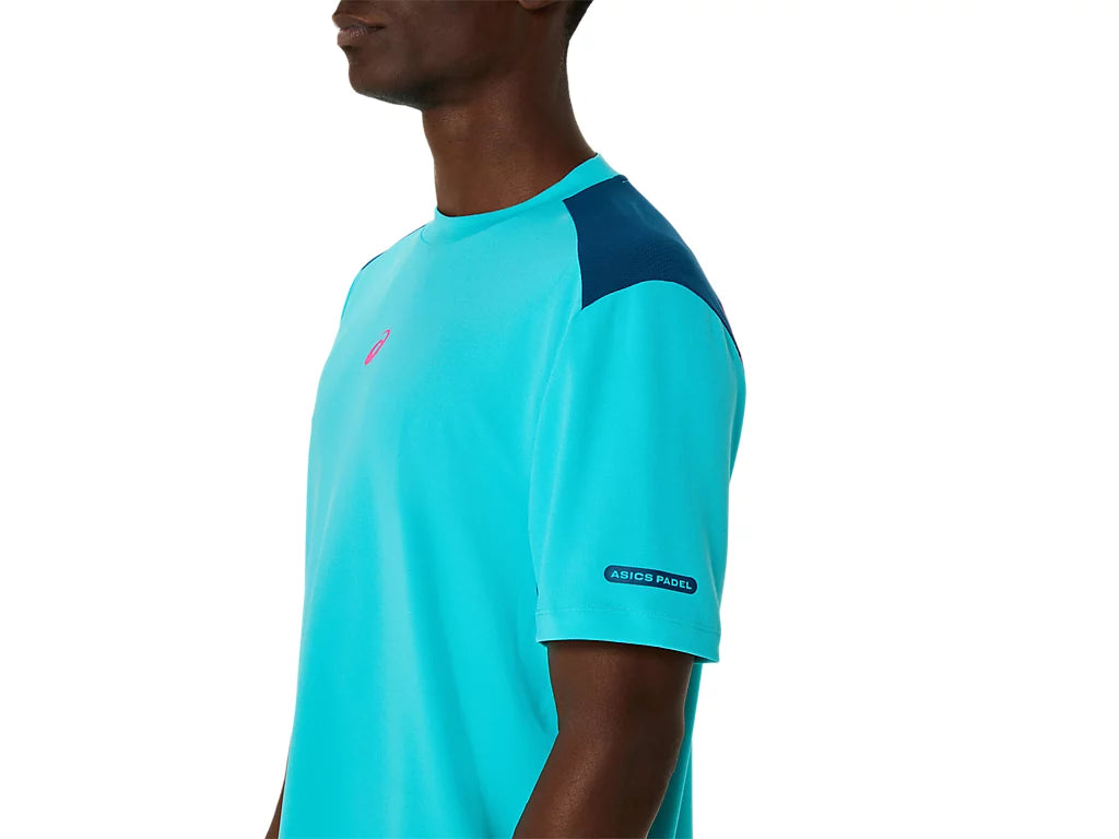 T-Shirt Asics Padel Court SS | Energy Aqua