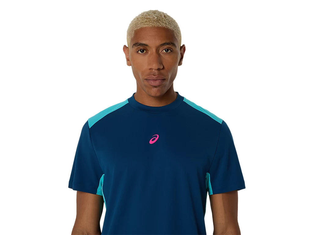 T-Shirt Asics Padel Court SS | Mako Blue
