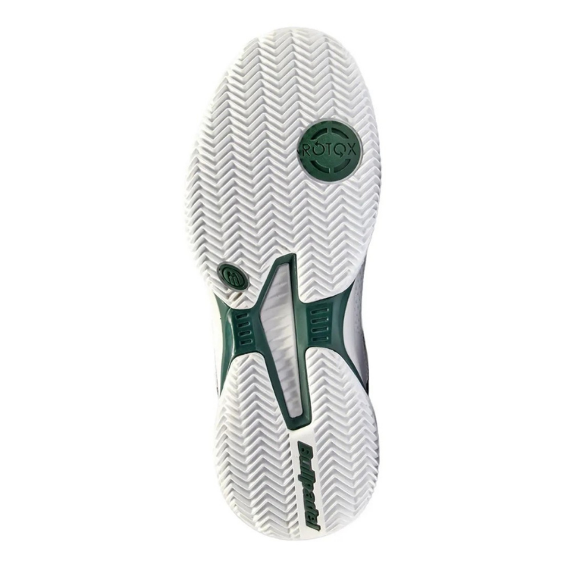 Chaussures Bullpadel Performance Grip 24I | White - Green