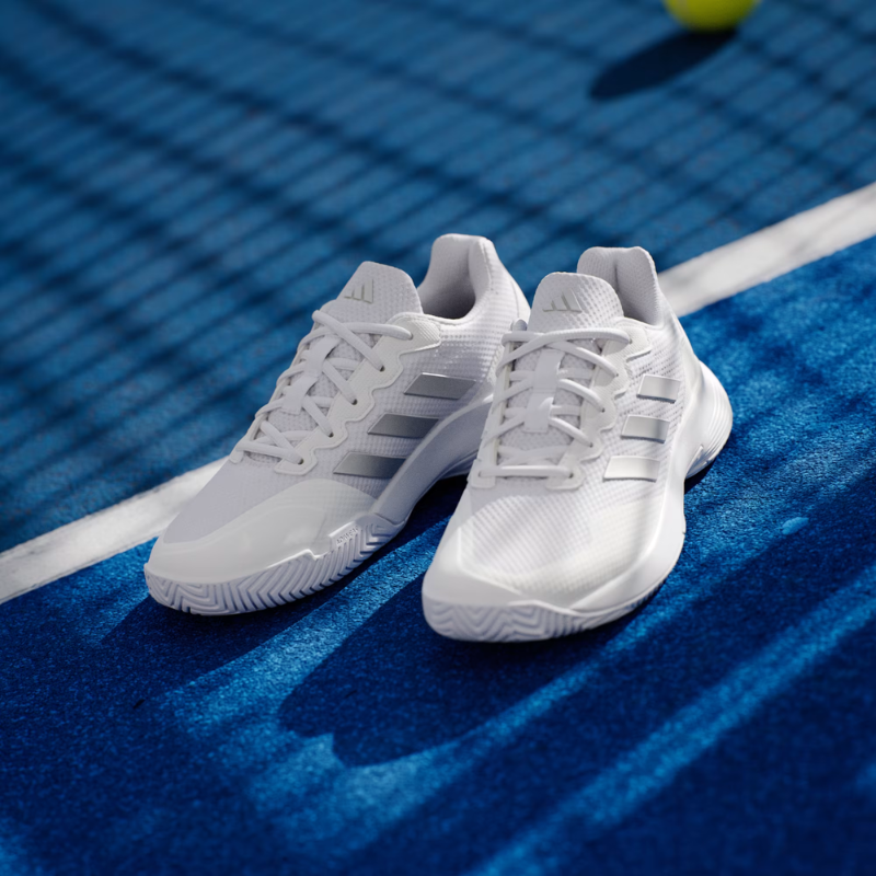 Chaussure Adidas GameCourt 2.0 |  Cloud White - Silver Metallic - Cloud White