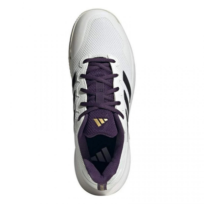 Chaussure Adidas GameCourt 2 |  White Core - Black - Aurora Plum