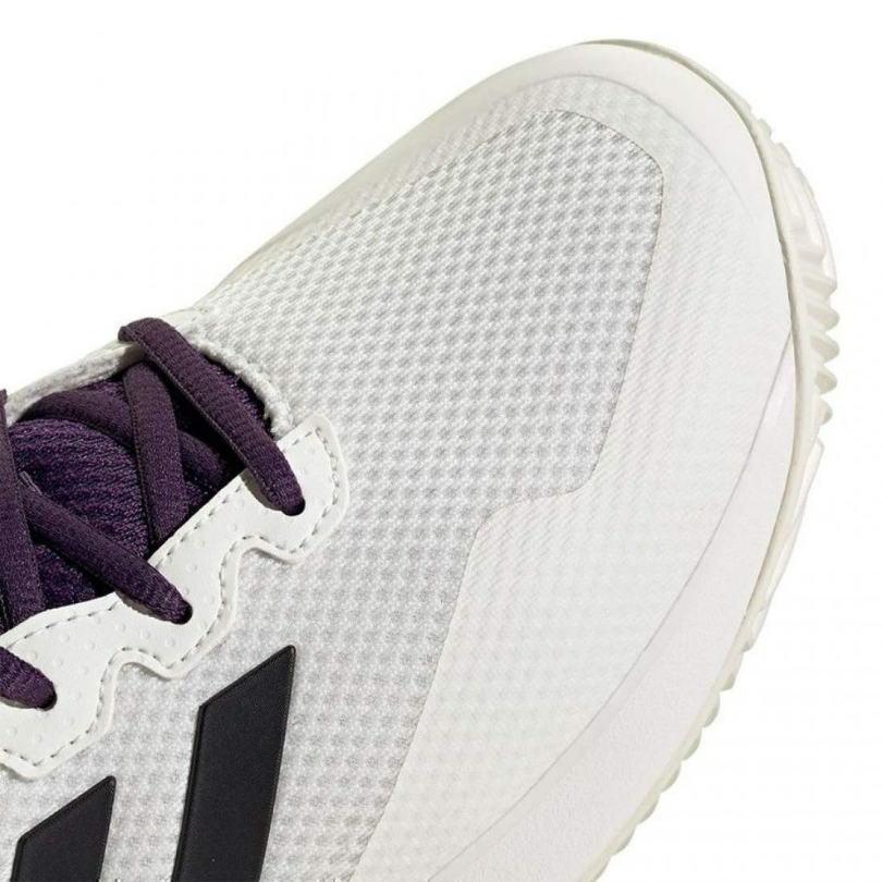 Chaussure Adidas GameCourt 2 |  White Core - Black - Aurora Plum