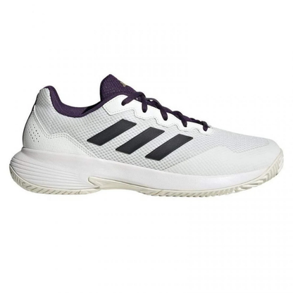Chaussure Adidas GameCourt 2 |  White Core - Black - Aurora Plum