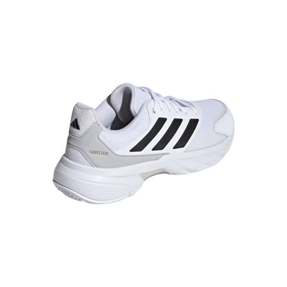 Chaussures Adidas CourtJam Control 3 | Cloud White - Core Black - Grey Two