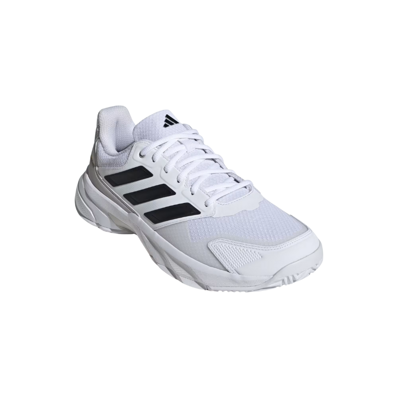 Chaussures Adidas CourtJam Control 3 | Cloud White - Core Black - Grey Two