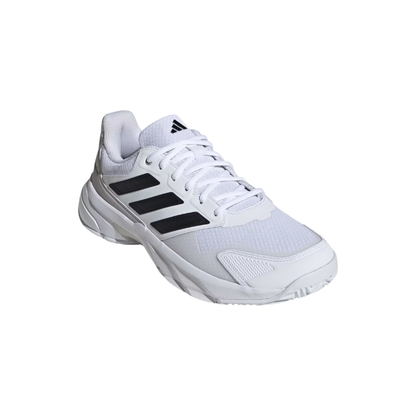 Chaussures Adidas CourtJam Control 3 | Cloud White - Core Black - Grey Two