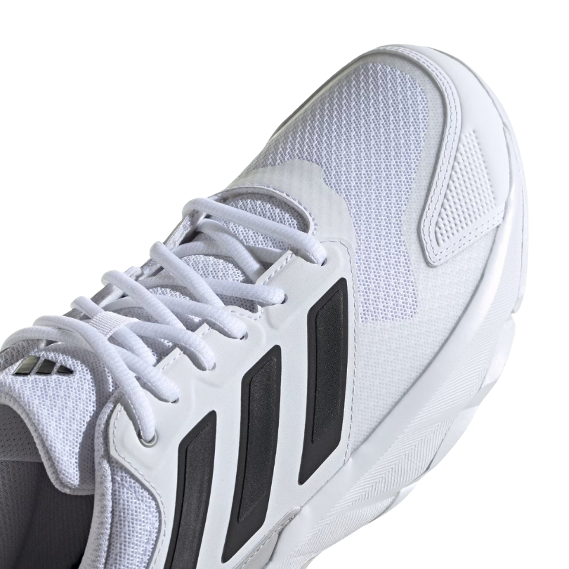 Chaussures Adidas CourtJam Control 3 | Cloud White - Core Black - Grey Two