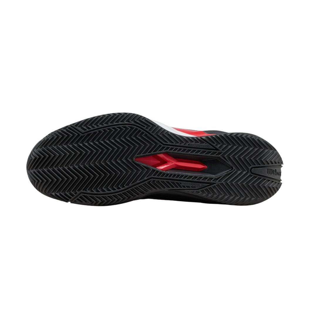 Chaussures Wilson Rush Pro 4.5 | Black - Infrared - White
