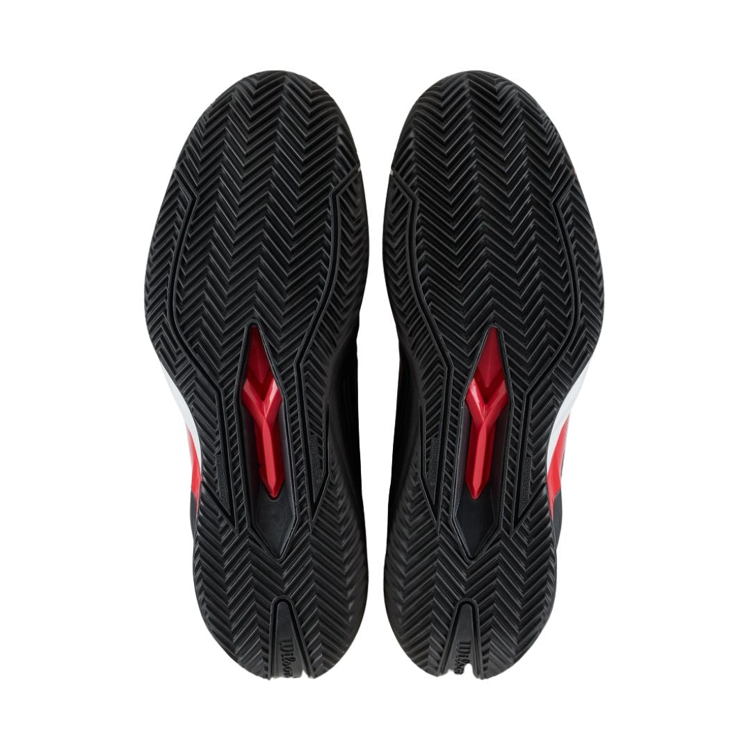 Chaussures Wilson Rush Pro 4.5 | Black - Infrared - White