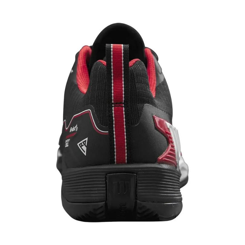 Chaussures Wilson Rush Pro 4.5 | Black - Red