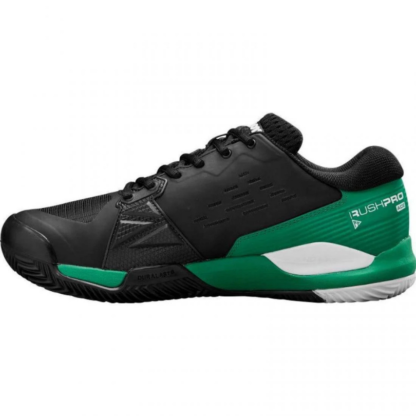 Chaussures Wilson Rush Pro Ace | Black - White Green