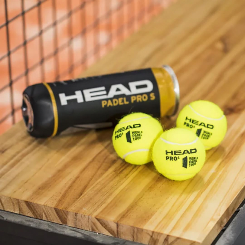 Carton de 24 tubes de 3 balles Head Padel Pro S - Extreme Tennis