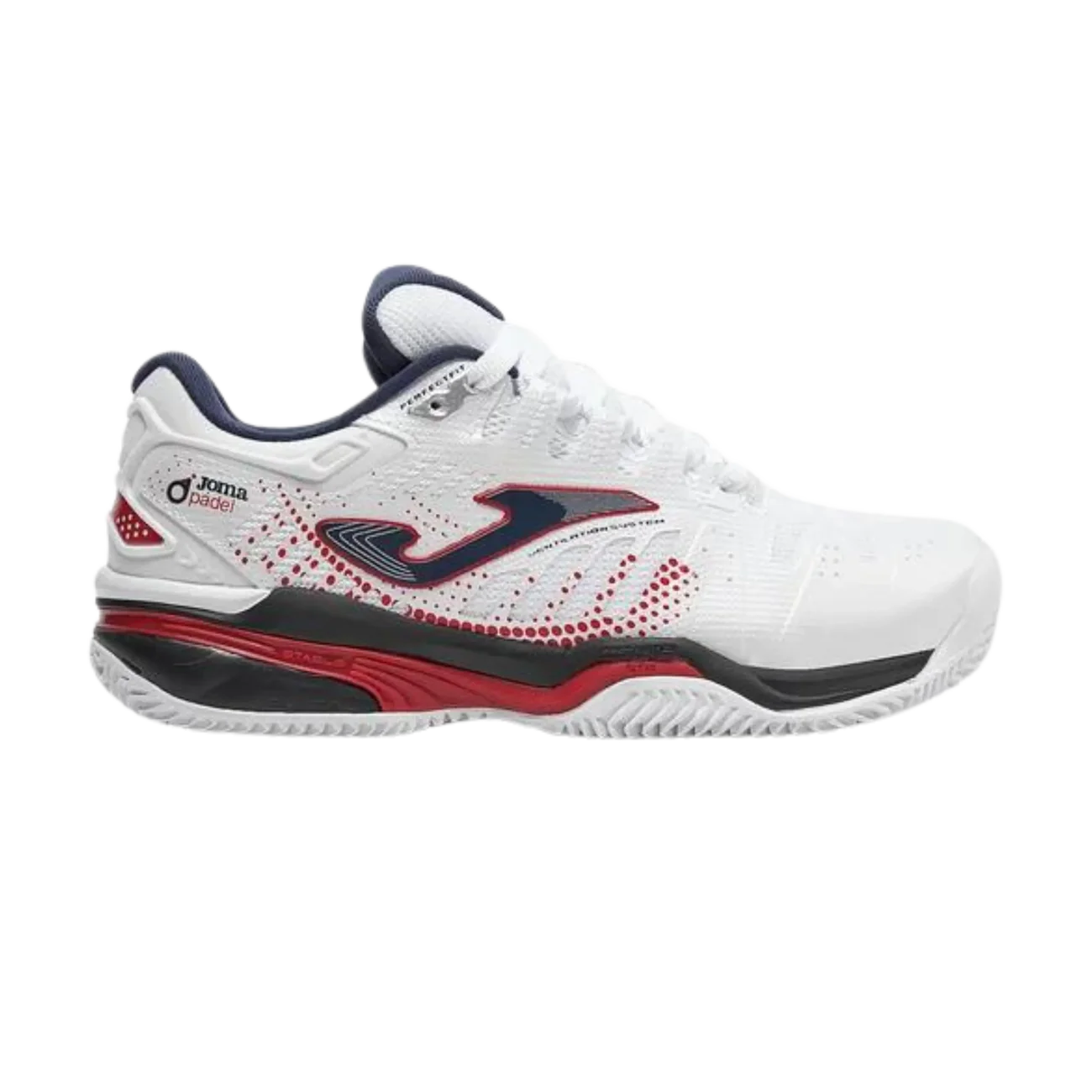 Chaussures Joma Slam Junior | Blanc-Bleu Marine