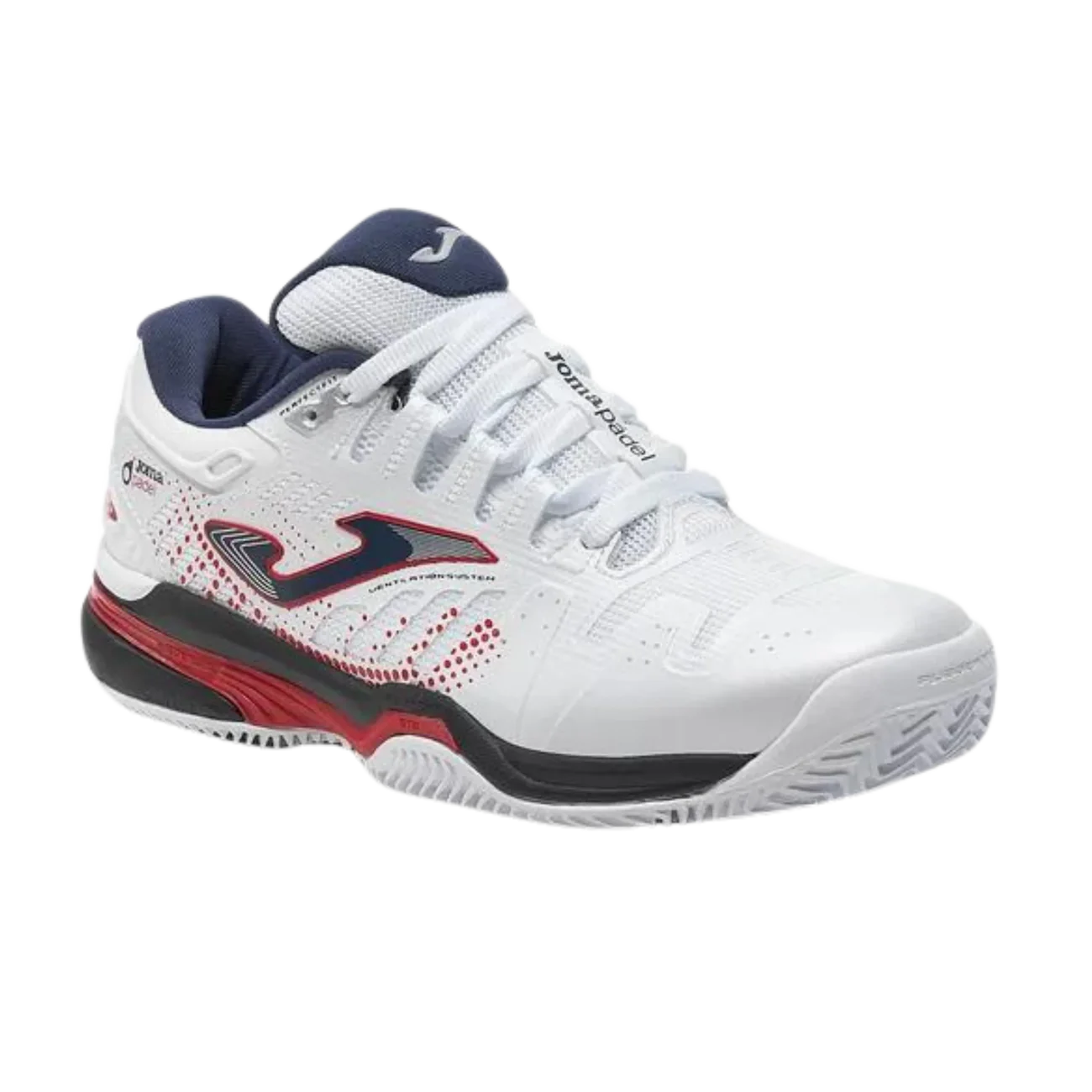 Chaussures Joma Slam Junior | Blanc-Bleu Marine