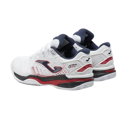 Chaussures Joma Slam Junior | Blanc-Bleu Marine