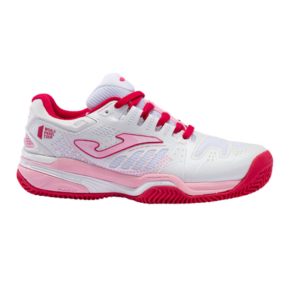 Chaussures Joma Slam Junior | Blanc-Fuschia