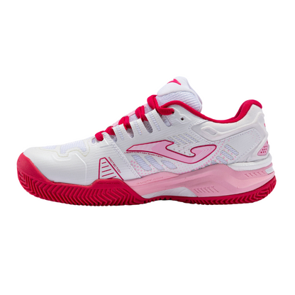 Chaussures Joma Slam Junior | Blanc-Fuschia