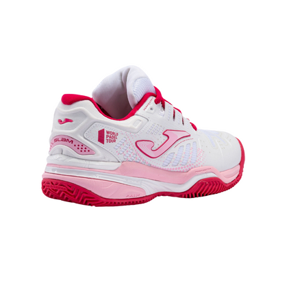 Chaussures Joma Slam Junior | Blanc-Fuschia