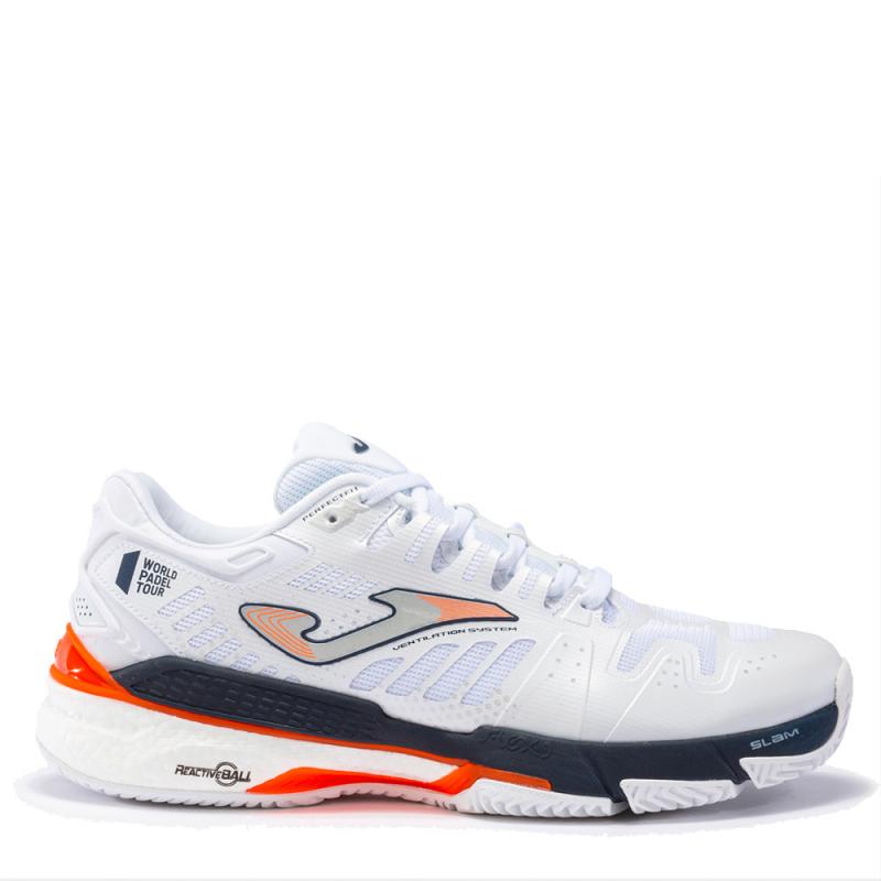 Chaussures Joma Slam Men | Blanc Bleu Marine