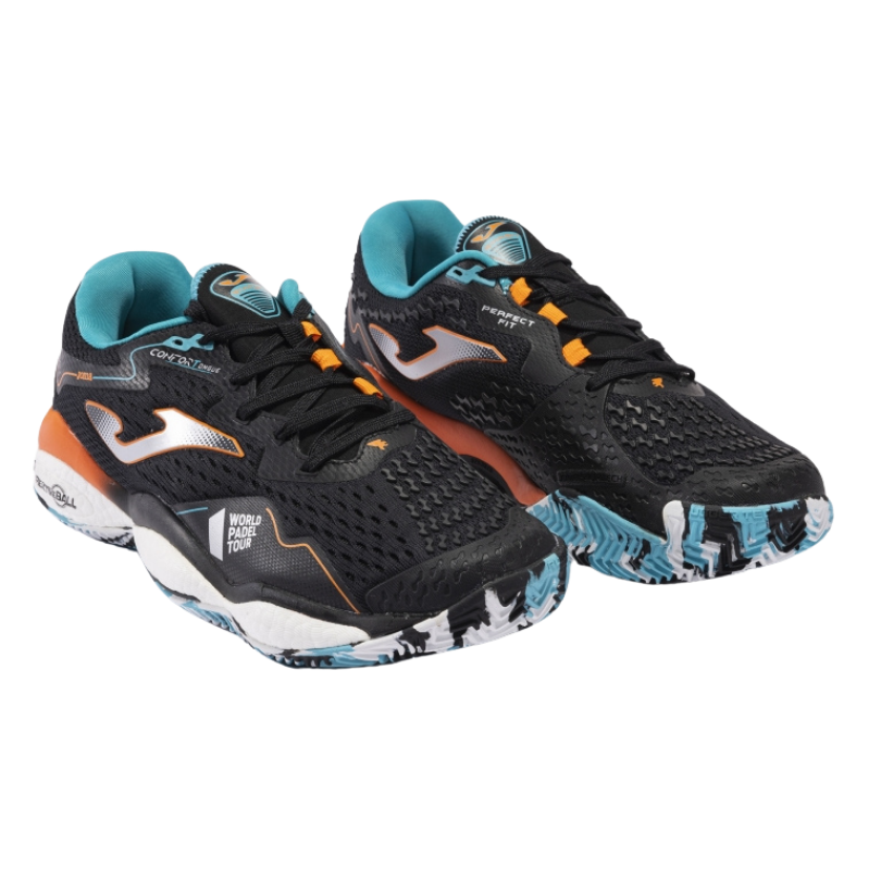 Chaussures Joma Smash Men | Noir-Turquoise