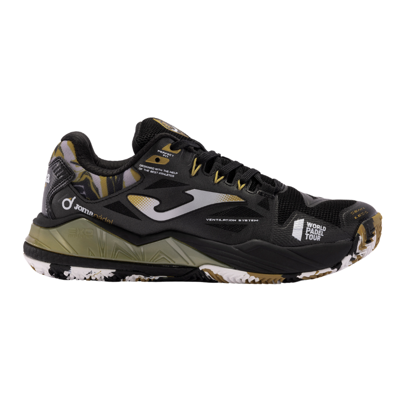 Chaussures Joma Spin Lady | Noir-Or