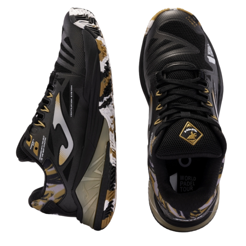 Chaussures Joma Spin Lady | Noir-Or