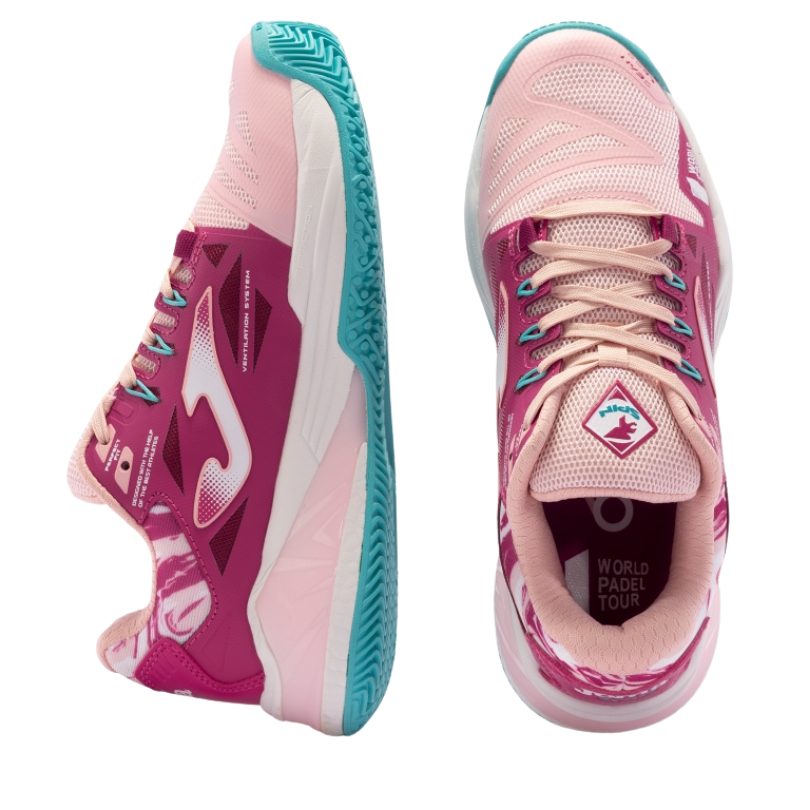 Chaussures Joma Spin Lady | Rose-Fuchsia