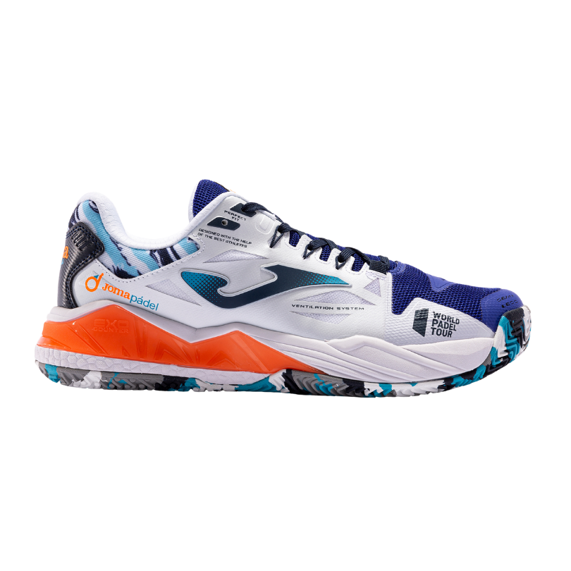 Chaussures Joma Spin Men | Blanc-Mauve