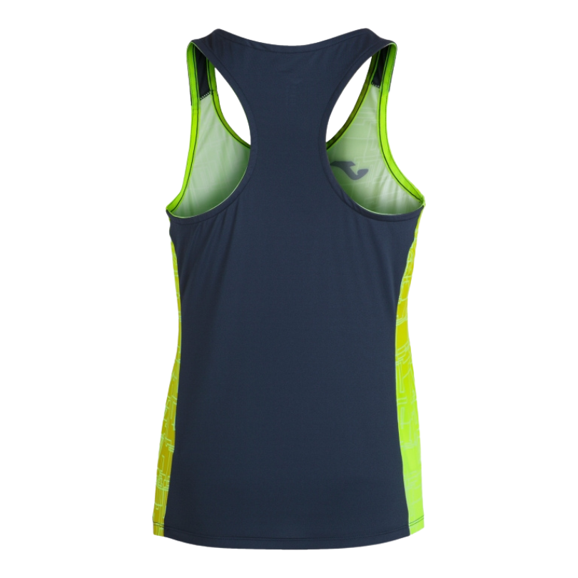 Débardeur Joma Elite | Jaune Fluo - Bleu Marine (Femme)