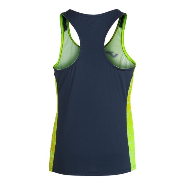 Débardeur Joma Elite | Jaune Fluo - Bleu Marine (Femme)