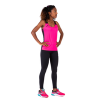 Débardeur Joma Record | Rose Fluo - Noir (Femme)
