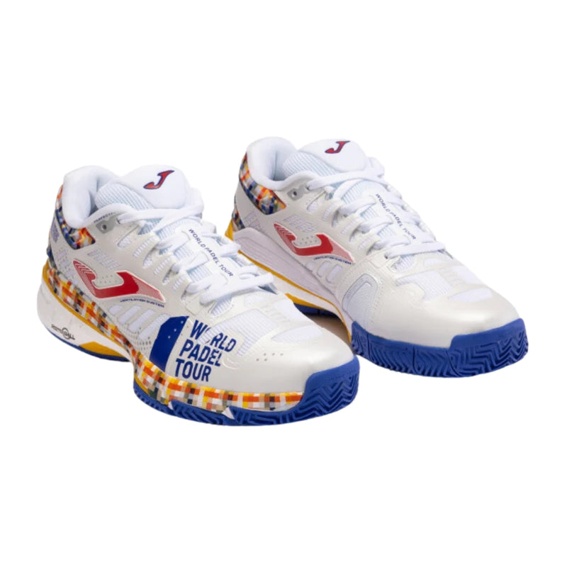 Chaussures Joma Slam Men | Blanc Bleu
