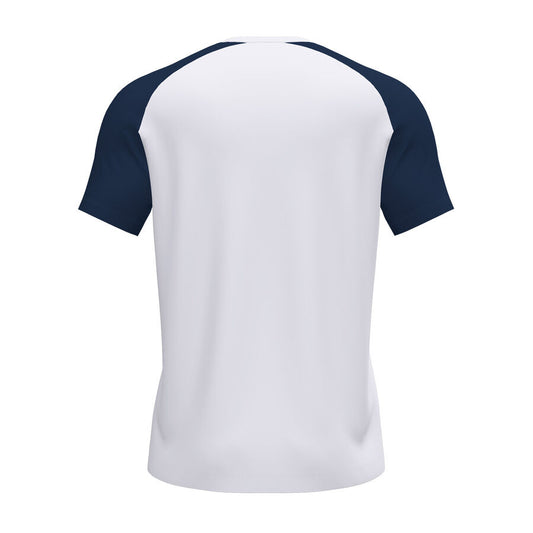 T-Shirt Joma Academy | Blanc - Bleu Marine
