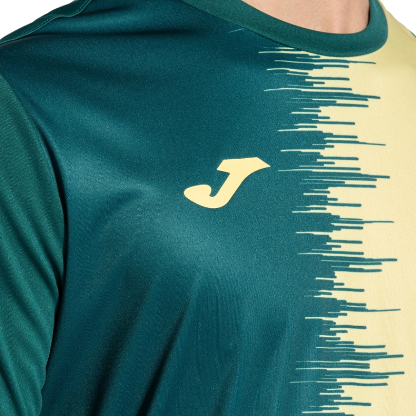 T-shirt Joma City | Vert - Jaune