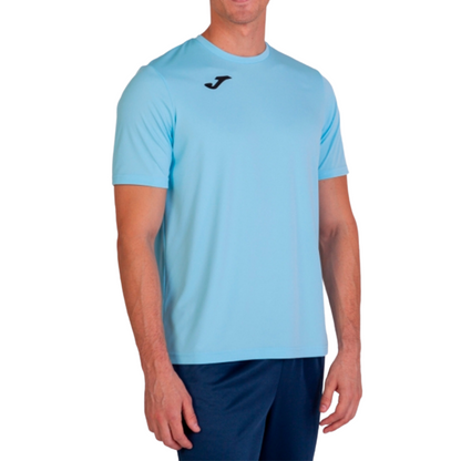 T-Shirt Joma Combi | Bleu Ciel