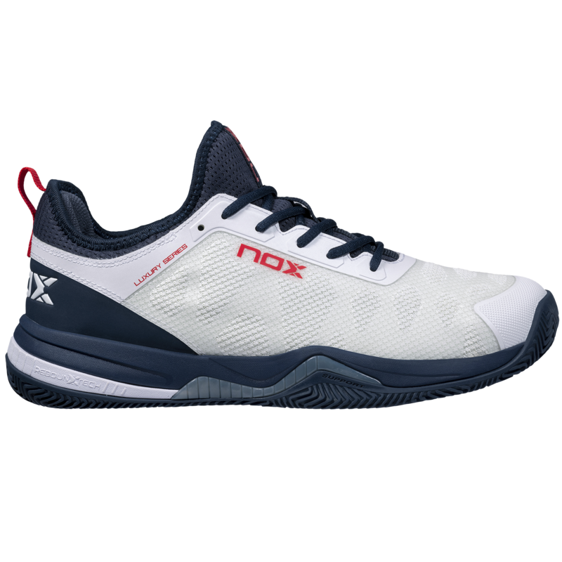 Chaussures Nox Lux Nerbo Blanc-Bleu Marine