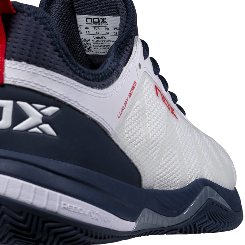 Chaussures Nox Lux Nerbo Blanc-Bleu Marine