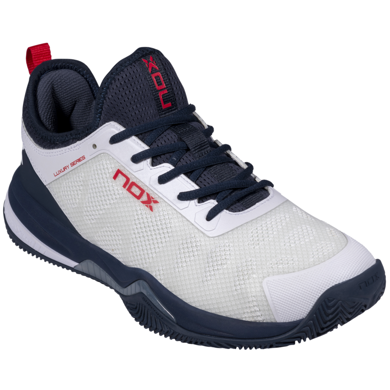 Chaussures Nox Lux Nerbo Blanc-Bleu Marine