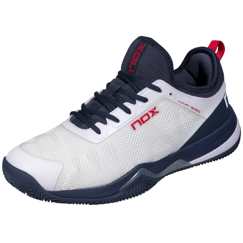 Chaussures Nox Lux Nerbo Blanc-Bleu Marine