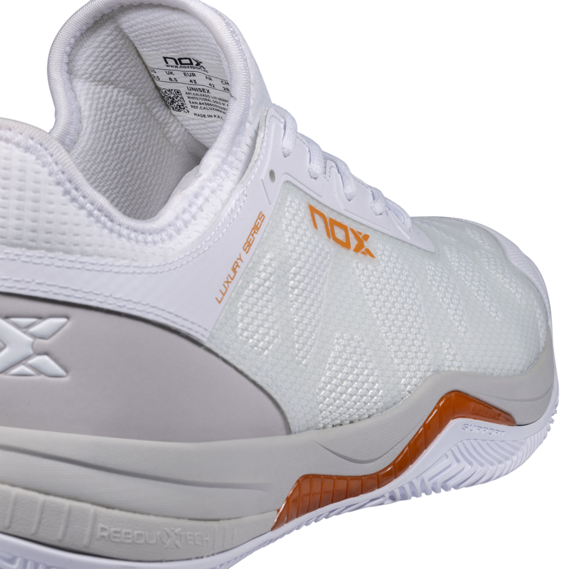 Chaussures Nox Lux Nerbo Blanc-Corail