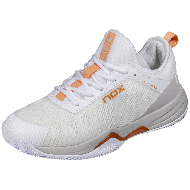 Chaussures Nox Lux Nerbo Blanc-Corail