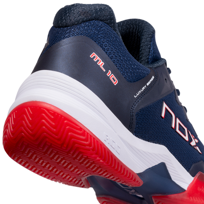 Chaussures Nox ML10 Hexa Bleu Marine-Rouge