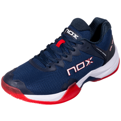 Chaussures Nox ML10 Hexa Bleu Marine-Rouge