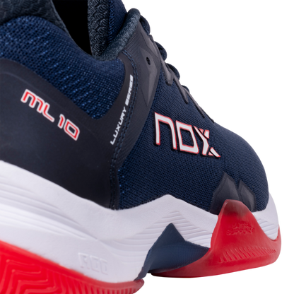 Chaussures Nox ML10 Hexa Bleu Marine-Rouge