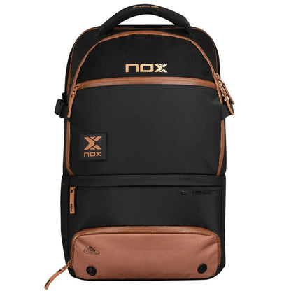 Sac à dos Nox Luxury Open Series | Noir - Marron
