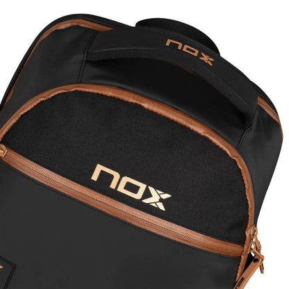 Sac à dos Nox Luxury Open Series | Noir - Marron