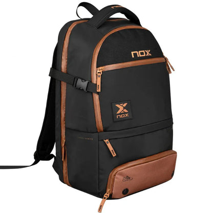 Sac à dos Nox Luxury Open Series | Noir - Marron
