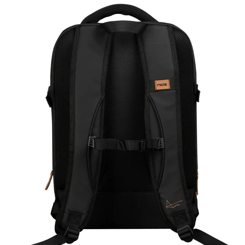 Sac à dos Nox Luxury Open Series | Noir - Marron