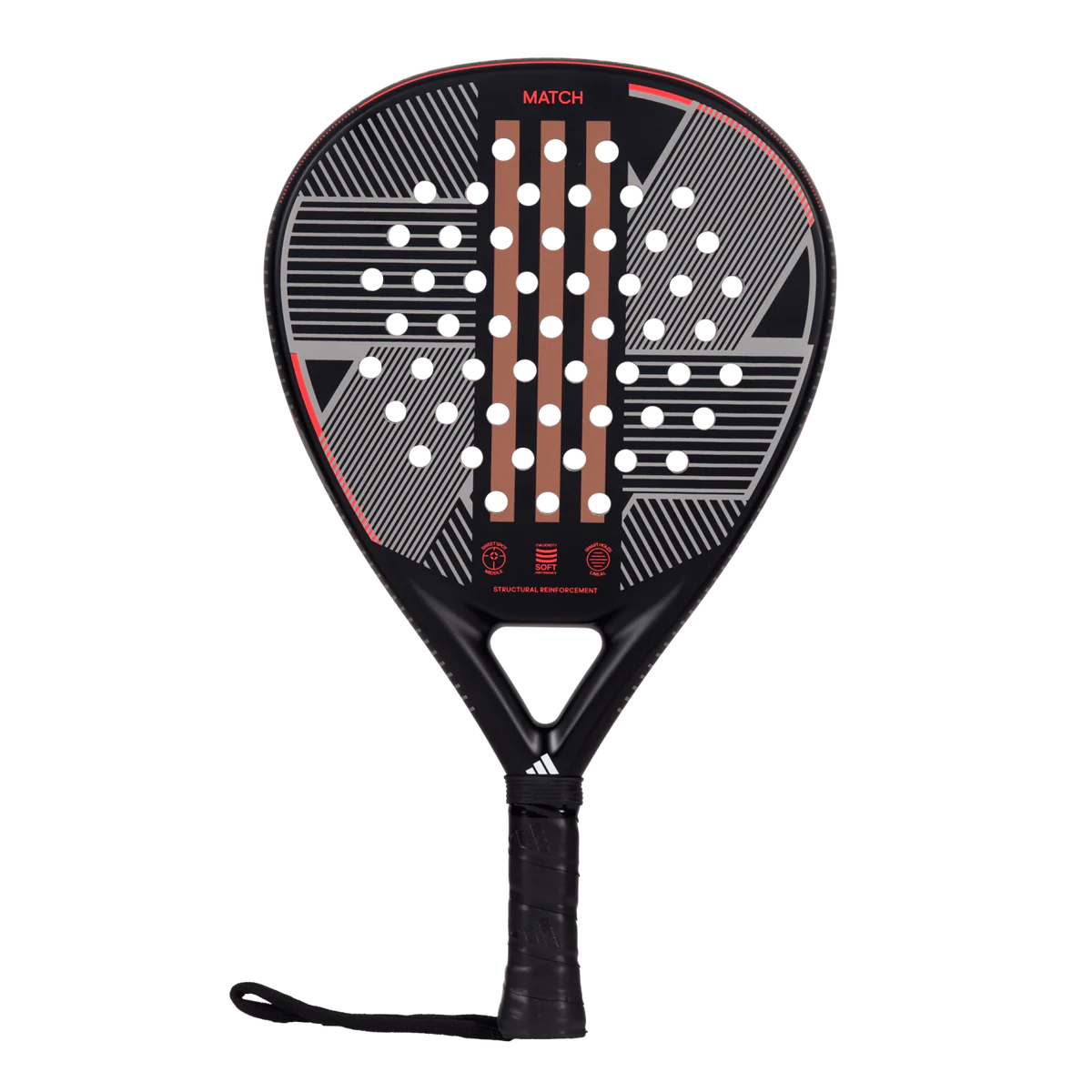 Raquette Adidas Match 3.3 | Black - Red (2024)